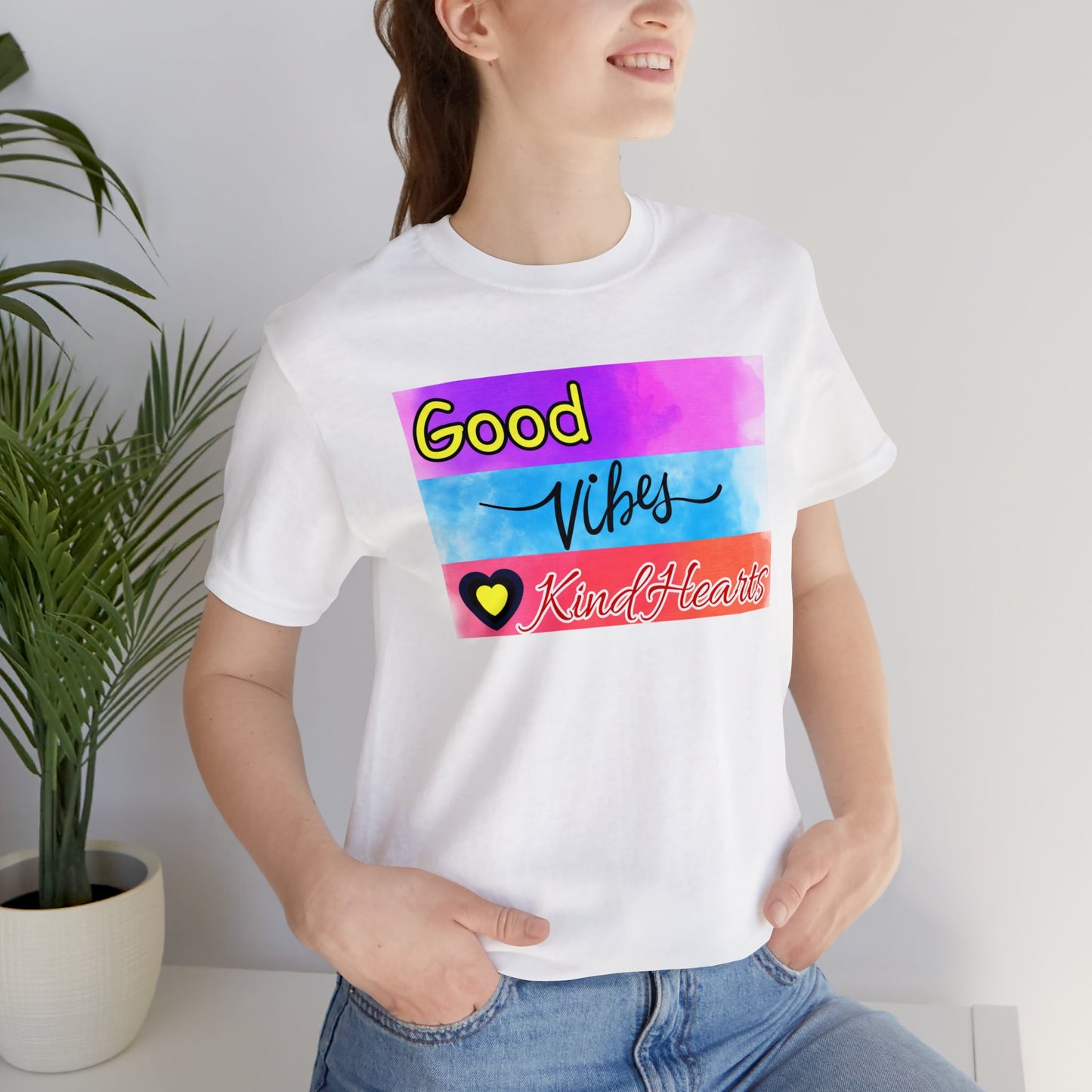 Unisex T-shirt "Goodvibes kindheart"