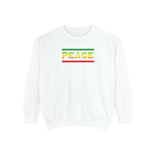 Trendy Sweatshirt "PEACE" Sweatshirt Gift