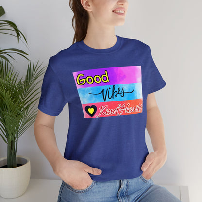 Unisex T-shirt "Goodvibes kindheart"