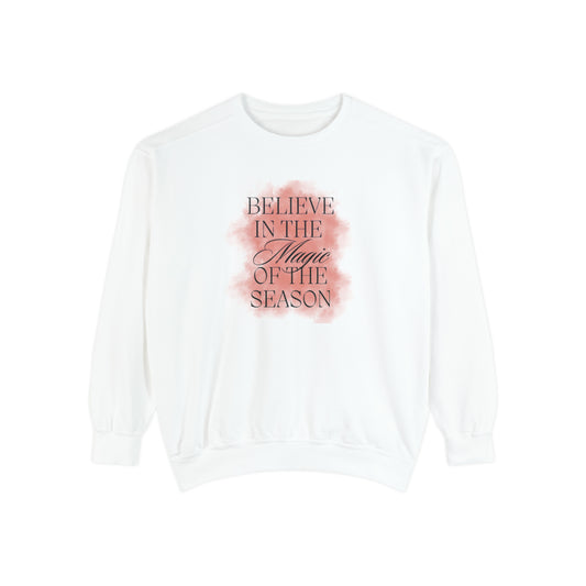 Trendy Sweatshirt "BELIEVE" Sweatshirt Gift