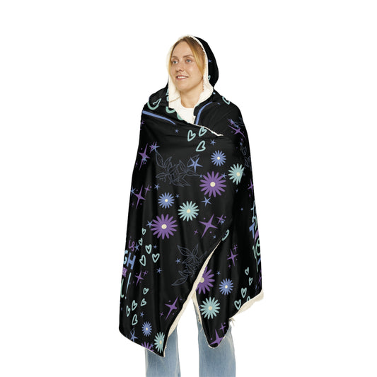 Cozy Blanket Hoodie , Warm and Soft for Adults , Trending Blanket, Unique Gift - Life is Tough