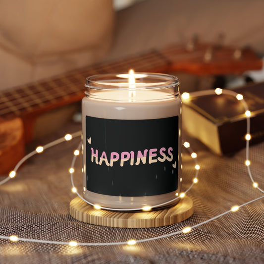 Happiness, Gift For Love ones, Gift For Friends, Couples Gift, Friends gift, Family gift, Feel Better Gift for Cheer Up, Encouragement gift |  Scented Soy Candle, 9oz