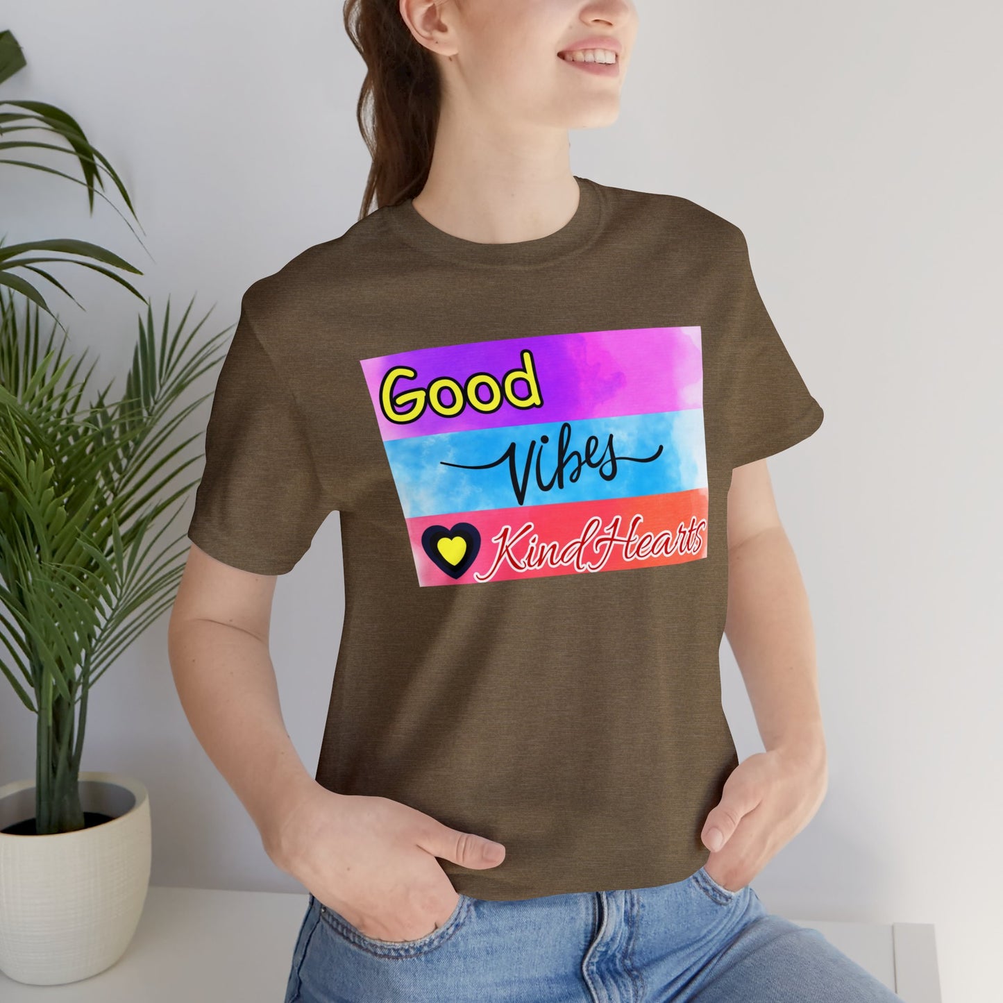 Unisex T-shirt "Goodvibes kindheart"